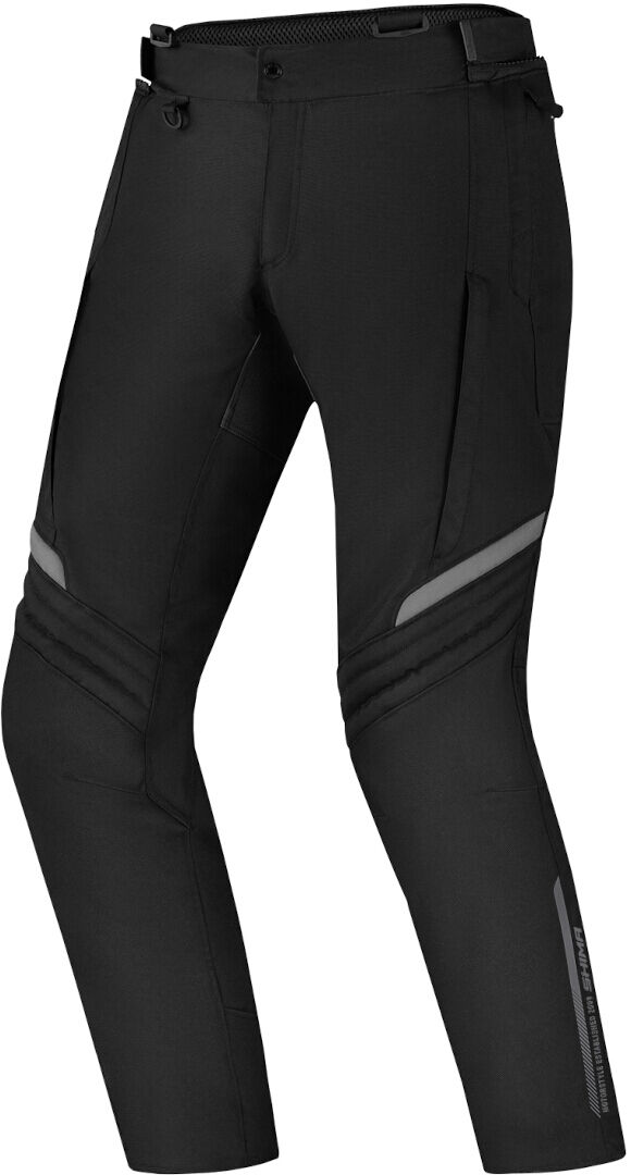 SHIMA Rush Pantalones textiles impermeables para motocicletas - Negro (2XL)