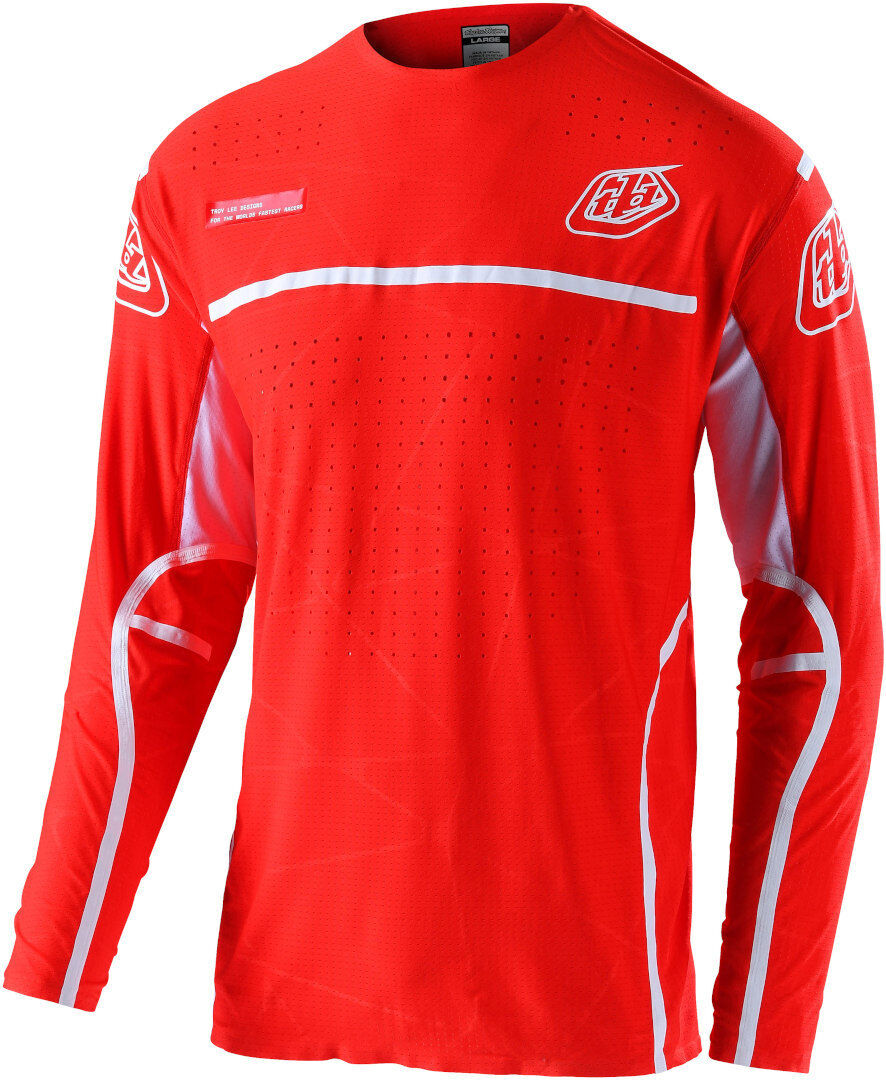 Lee SE Ultra Lines Jersey - Blanco Rojo (M)