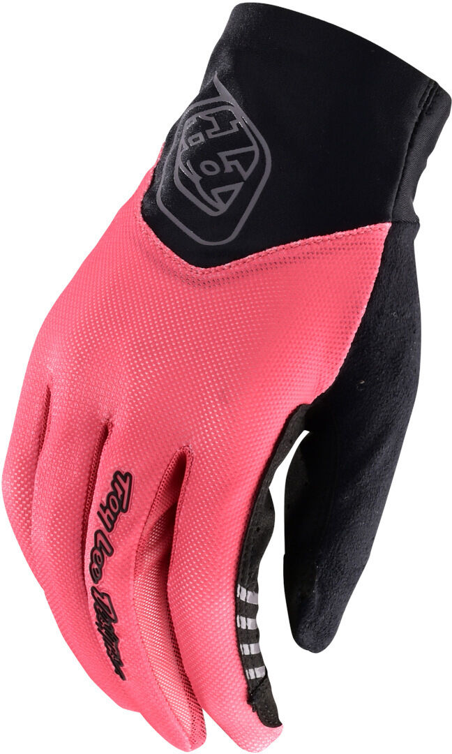 Lee Ace 2.0 Guantes de Motocross para Damas - Rosa Naranja (2XL)