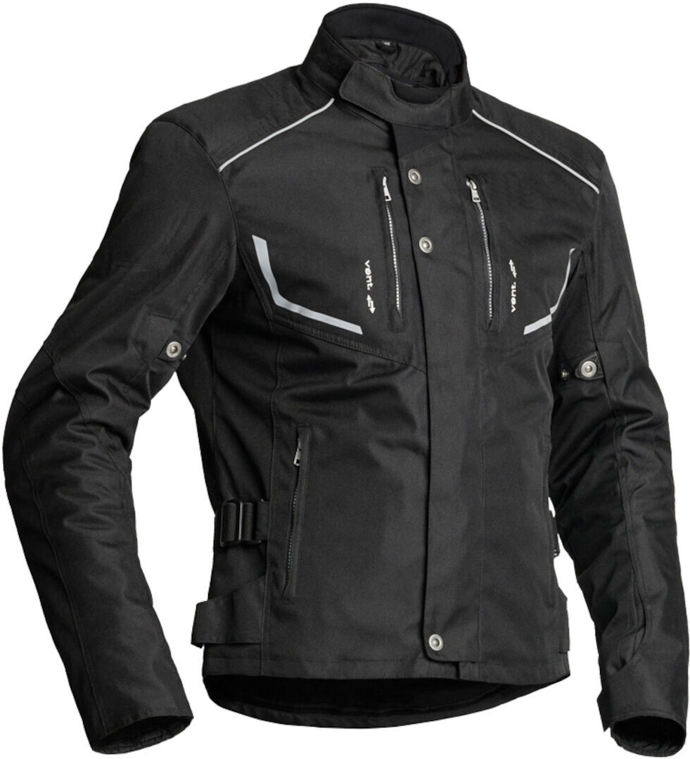 Lindstrands Halden Chaqueta textil impermeable para motocicleta - Negro (46)