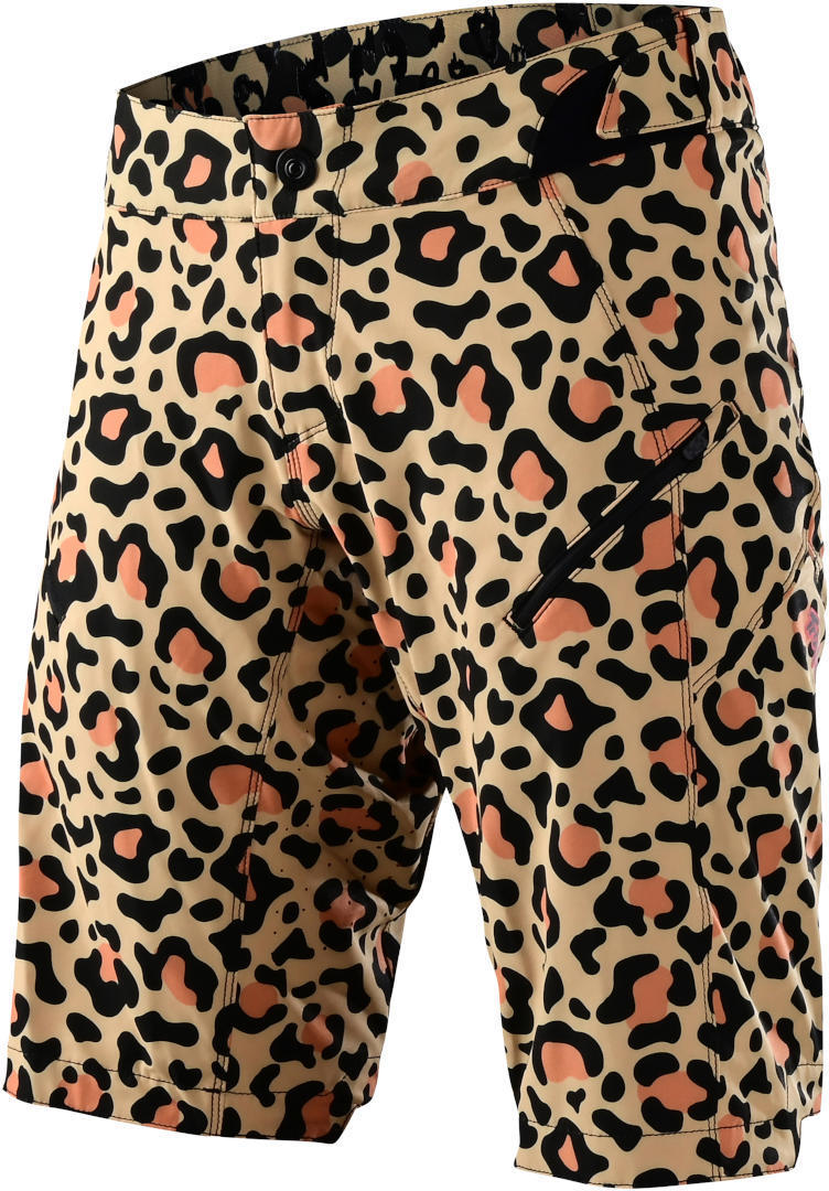 Lee Lilium Shell Leopard Pantalones cortos de bicicleta para damas - Multicolor