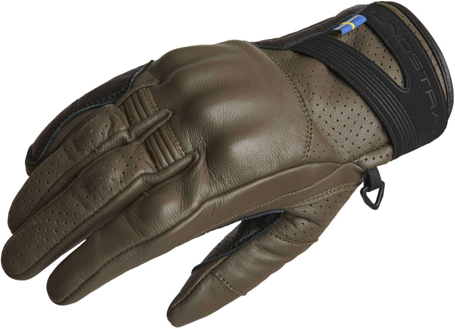 Lindstrands Holarna Guantes de motocicleta - Verde (L)