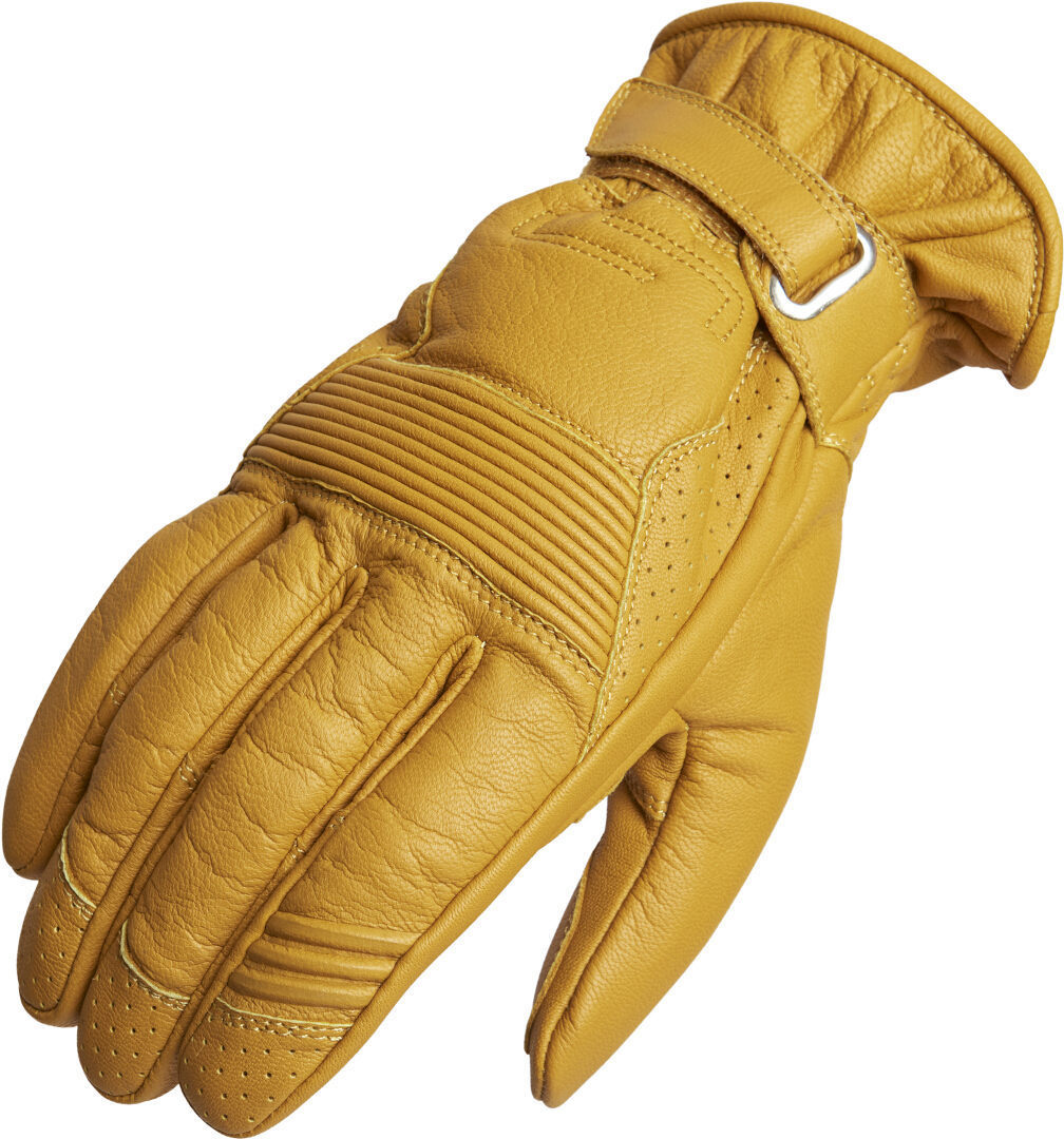 Lindstrands Lauder Guantes de motocicleta - Amarillo (S)