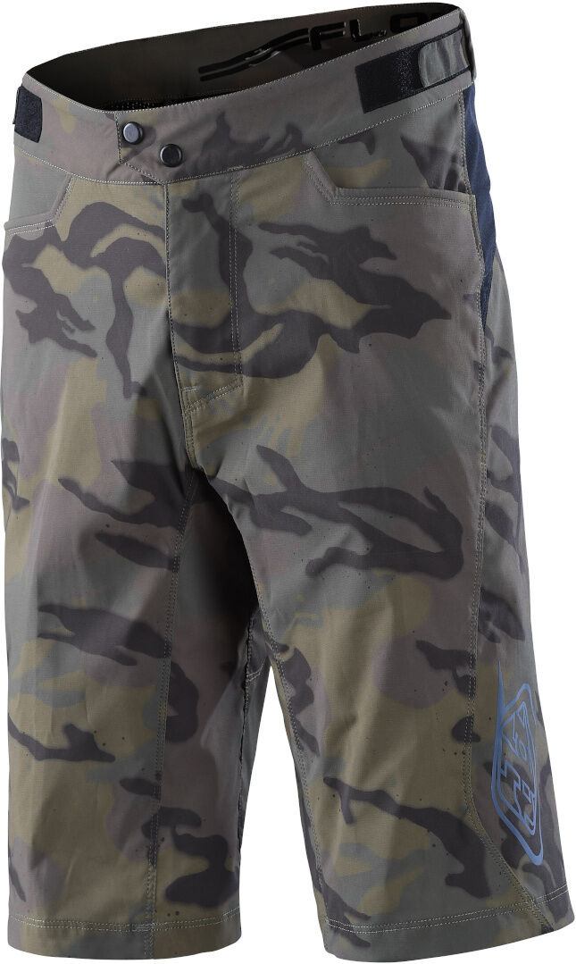 Lee Flowline Spray Camo Pantalones cortos de bicicleta - Verde Multicolor (34)