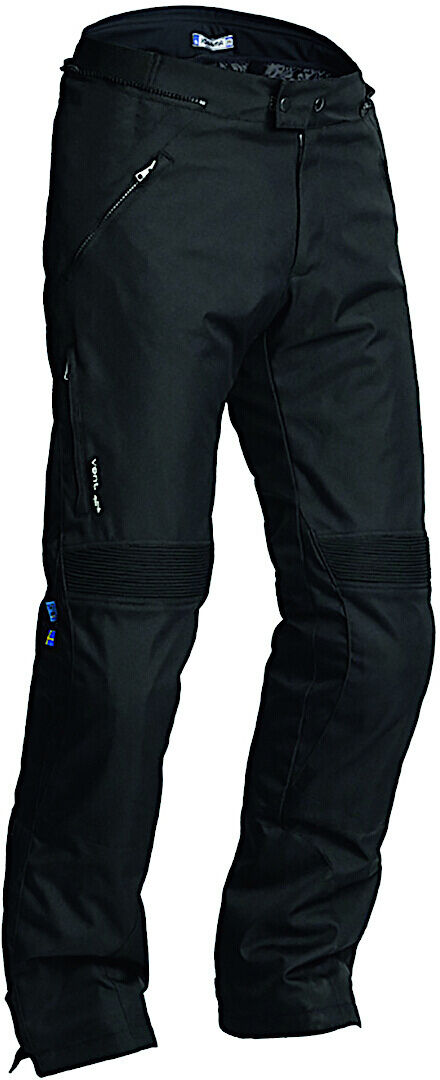 Lindstrands Volda Pantalones textiles impermeables para motocicletas - Negro (48)