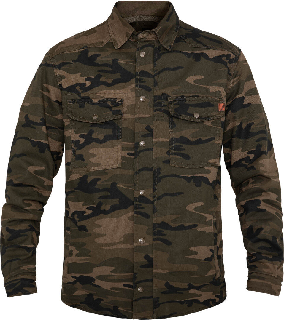 John Doe New Camouflage Camisa de motocicleta - Multicolor (4XL)