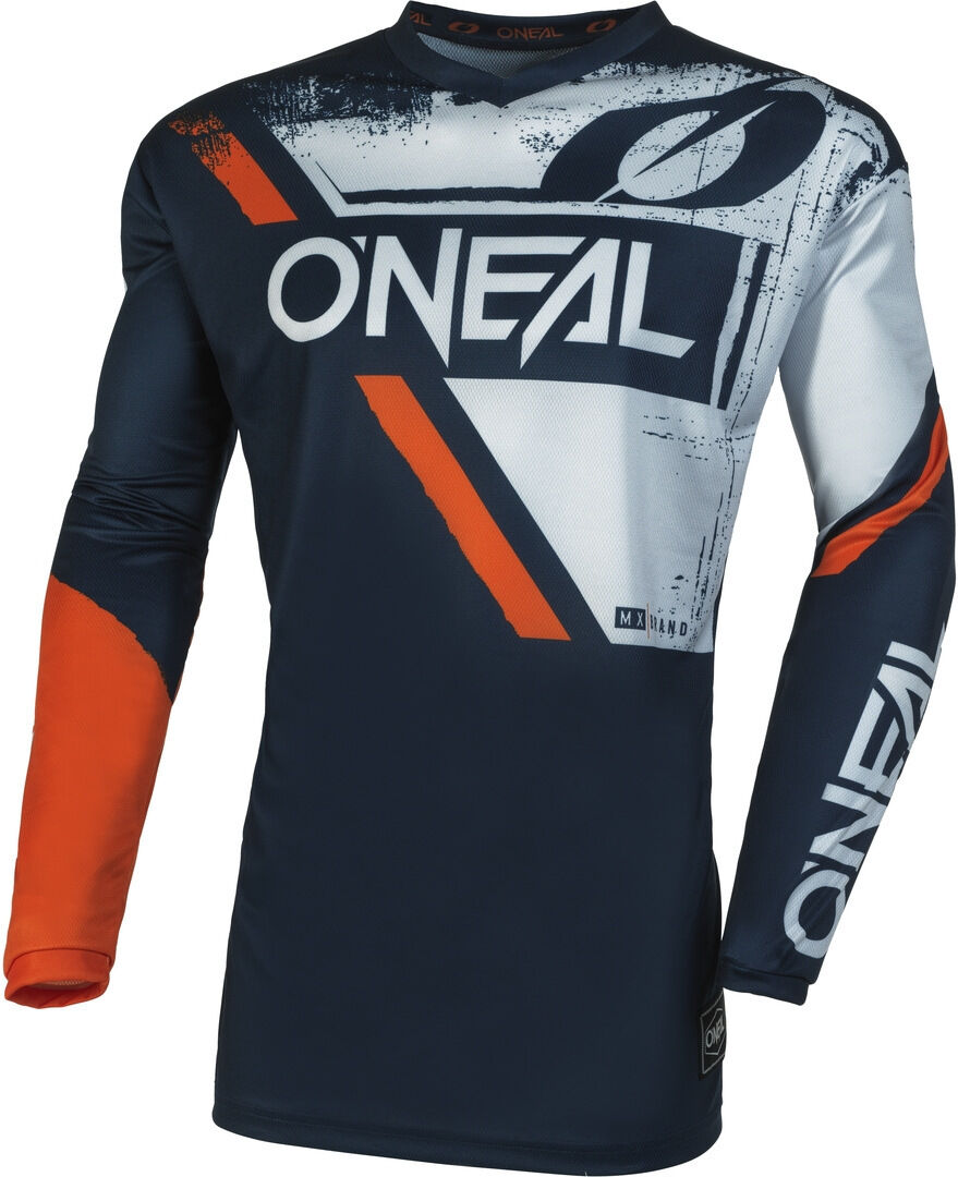 Oneal Element Shocker Maillot de Motocross - Azul Naranja