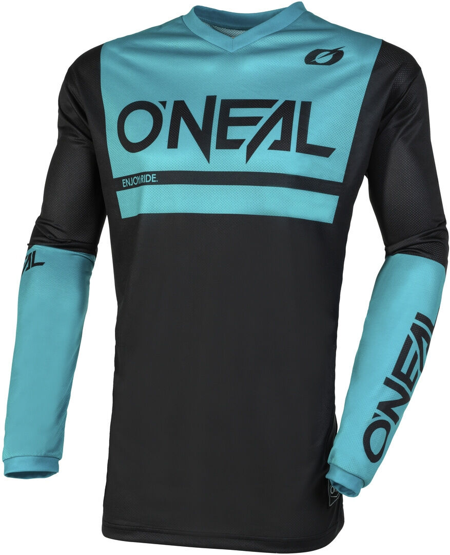 Oneal Element Threat Air Maillot de Motocross - Negro Azul (XL)