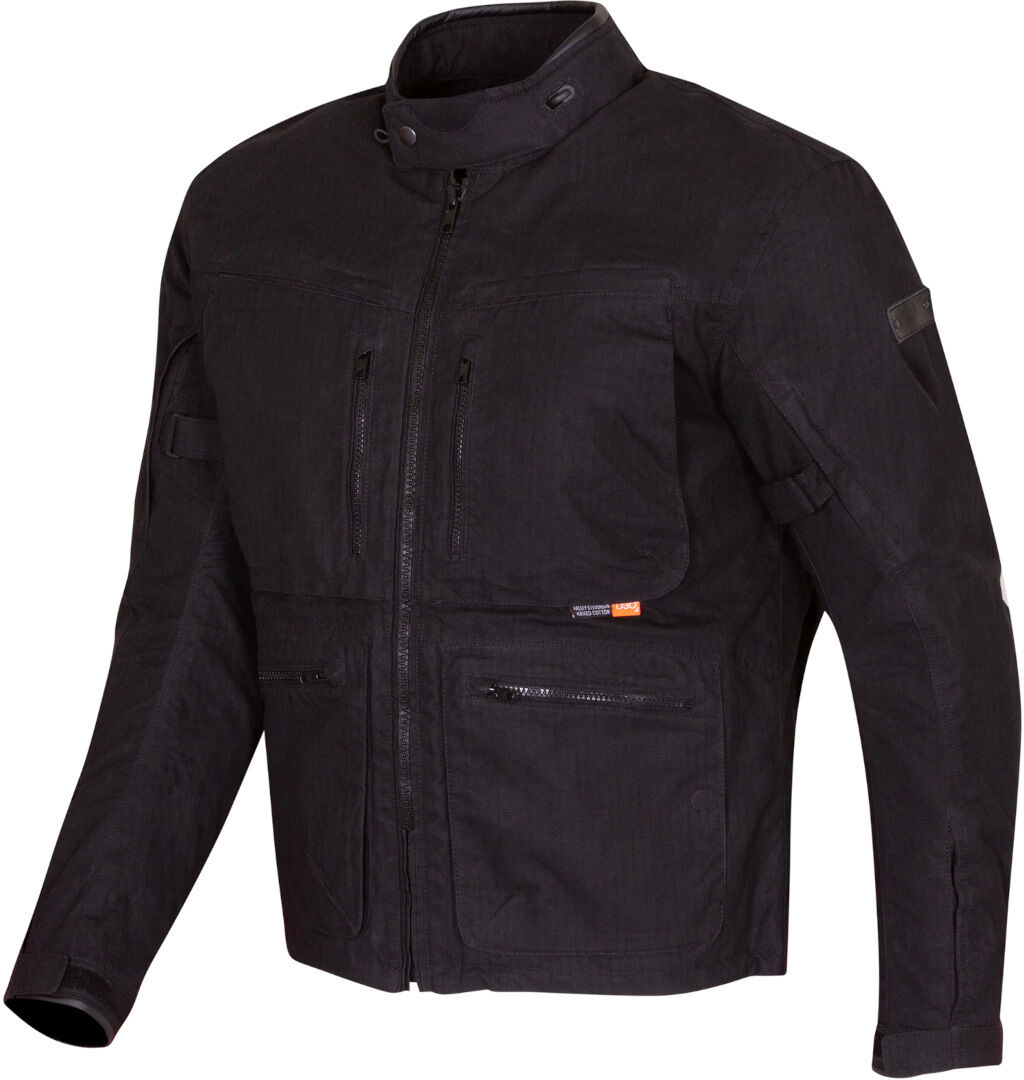 Merlin Drifter D3O Explorer Chaqueta textil para motocicleta - Negro (S)