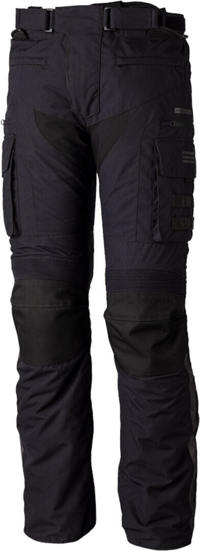 RST Pro Series Ambush Pantalones textiles de motocicleta impermeables - Negro (M)