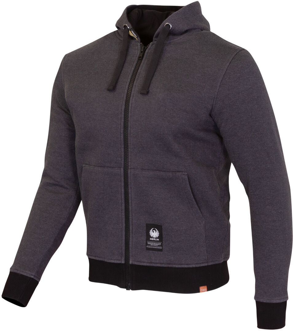 Merlin Cody Built With Kevlar® Sudadera con cremallera - Gris