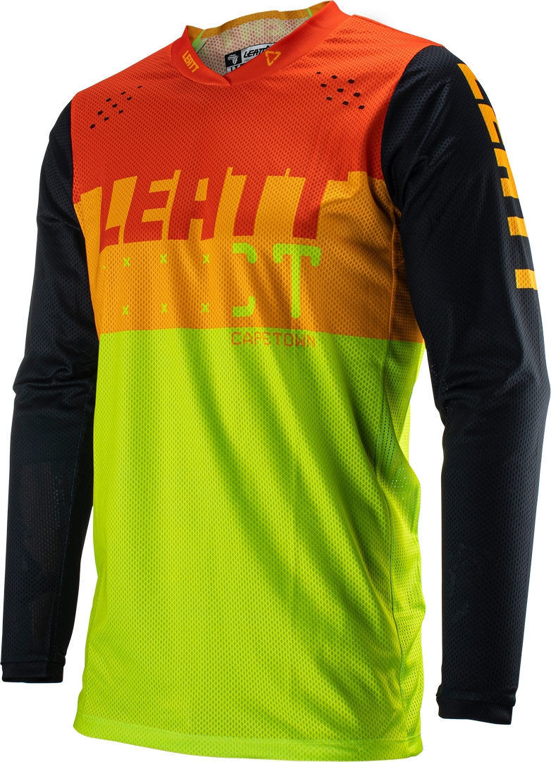 Leatt 4.5 Lite Maillot de Motocross - Verde Naranja