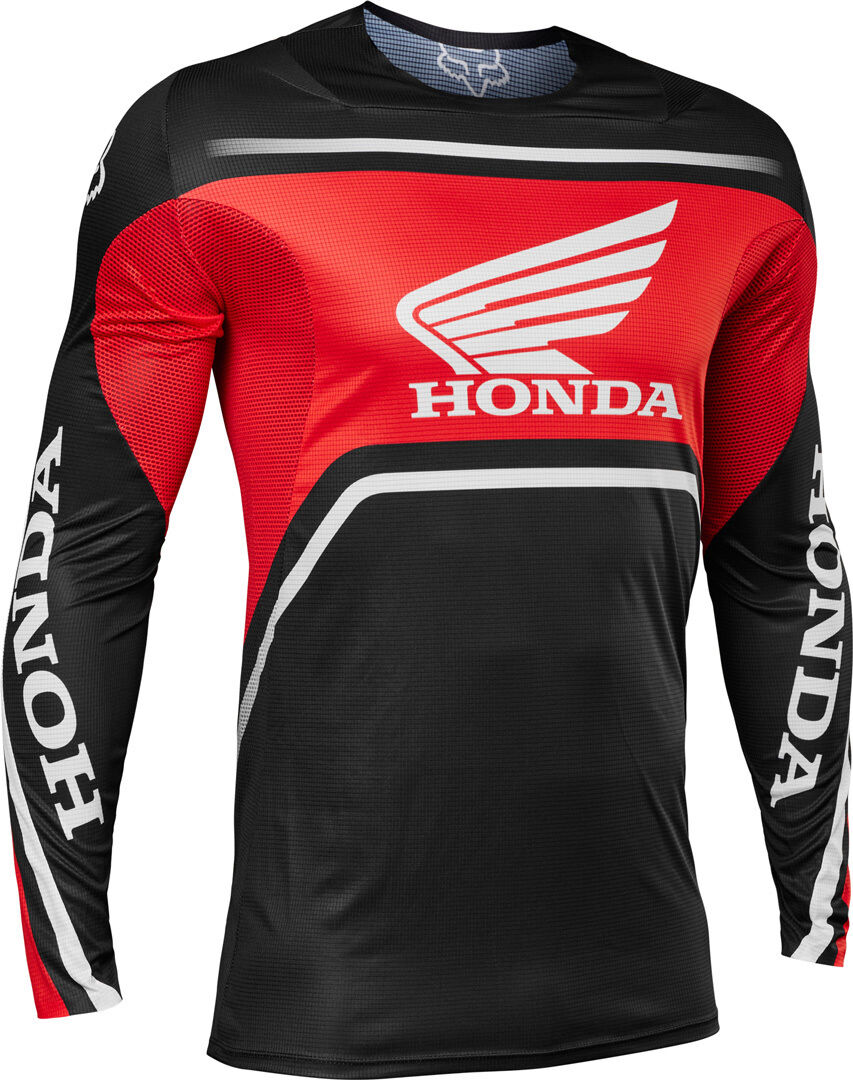 Fox Flexair Honda Maillot de Motocross - Negro Rojo (S)