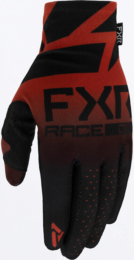 FXR Pro-Fit Lite Guantes de motocross - Negro Rojo (2XL)