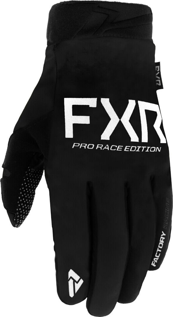 FXR Cold Cross Ultra Lite 2023 Guantes de motocross - Negro Blanco (M)