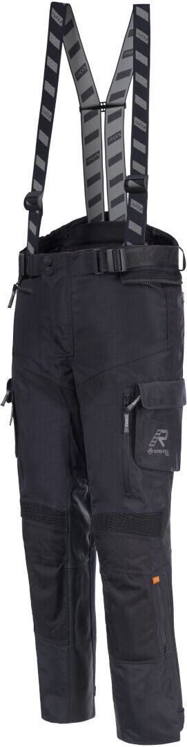 Rukka Ecuado-R Pantalones textiles de motocicleta - Negro (46)