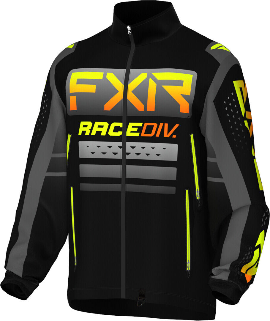 FXR RR Lite Chaqueta de motocross - Negro Amarillo (XS)