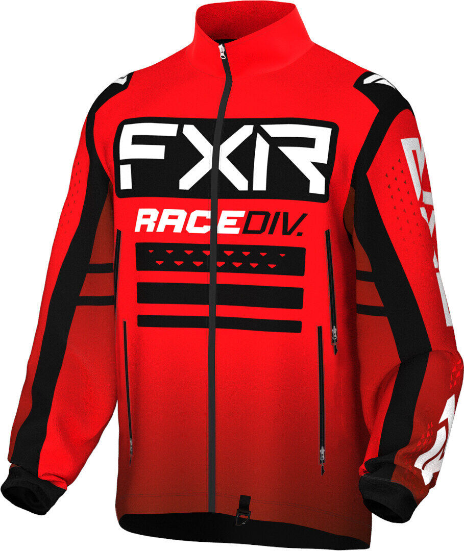 FXR RR Lite Chaqueta de motocross - Negro Blanco Rojo (3XL)