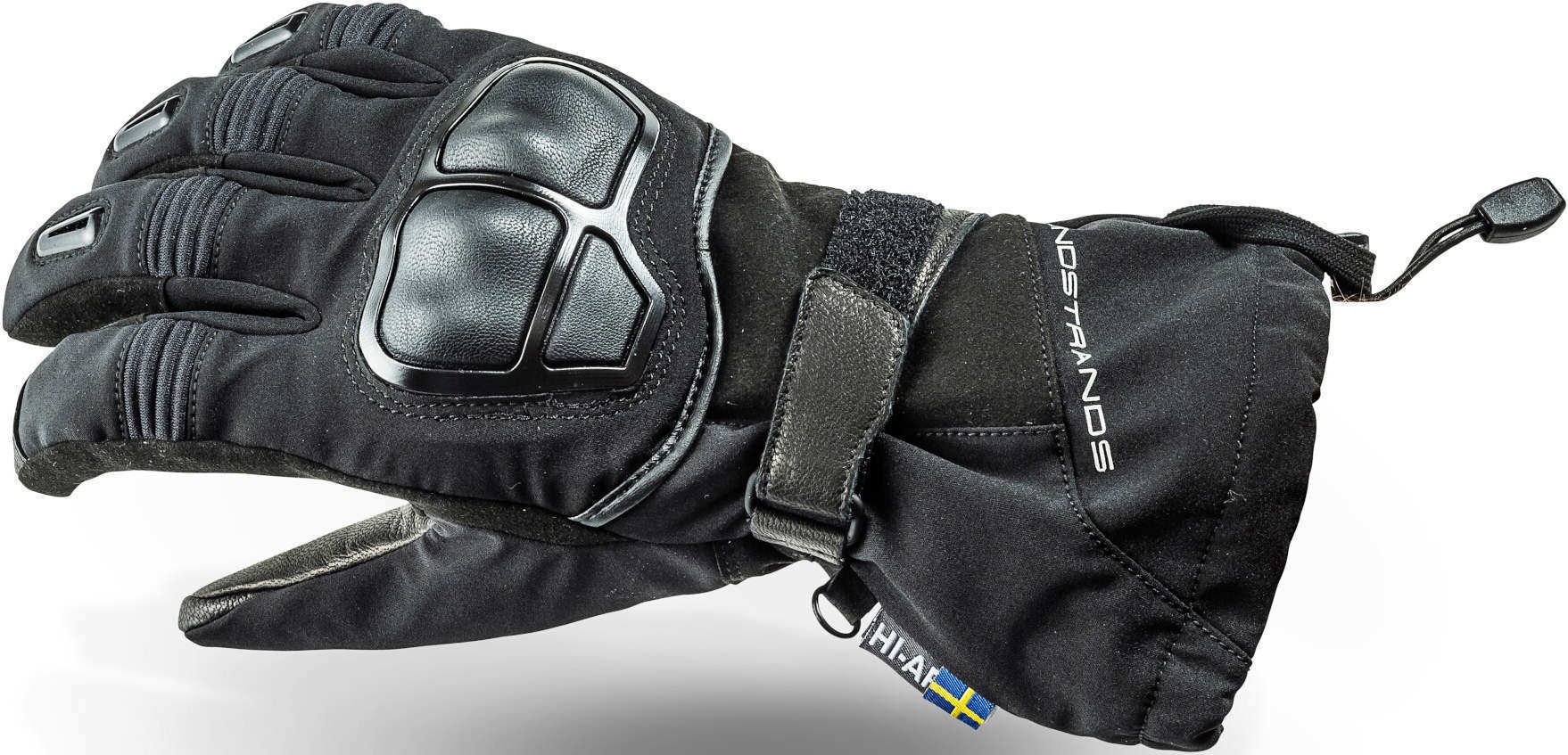 Lindstrands Hede Guantes de motocicleta impermeables - Negro (M L)