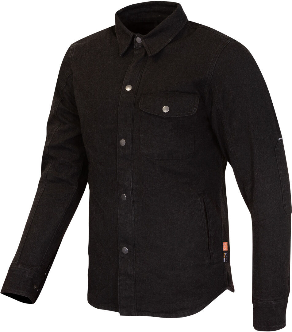 Merlin Porta D30 Canvas Camisa de motocicleta de una sola capa - Negro (XL)