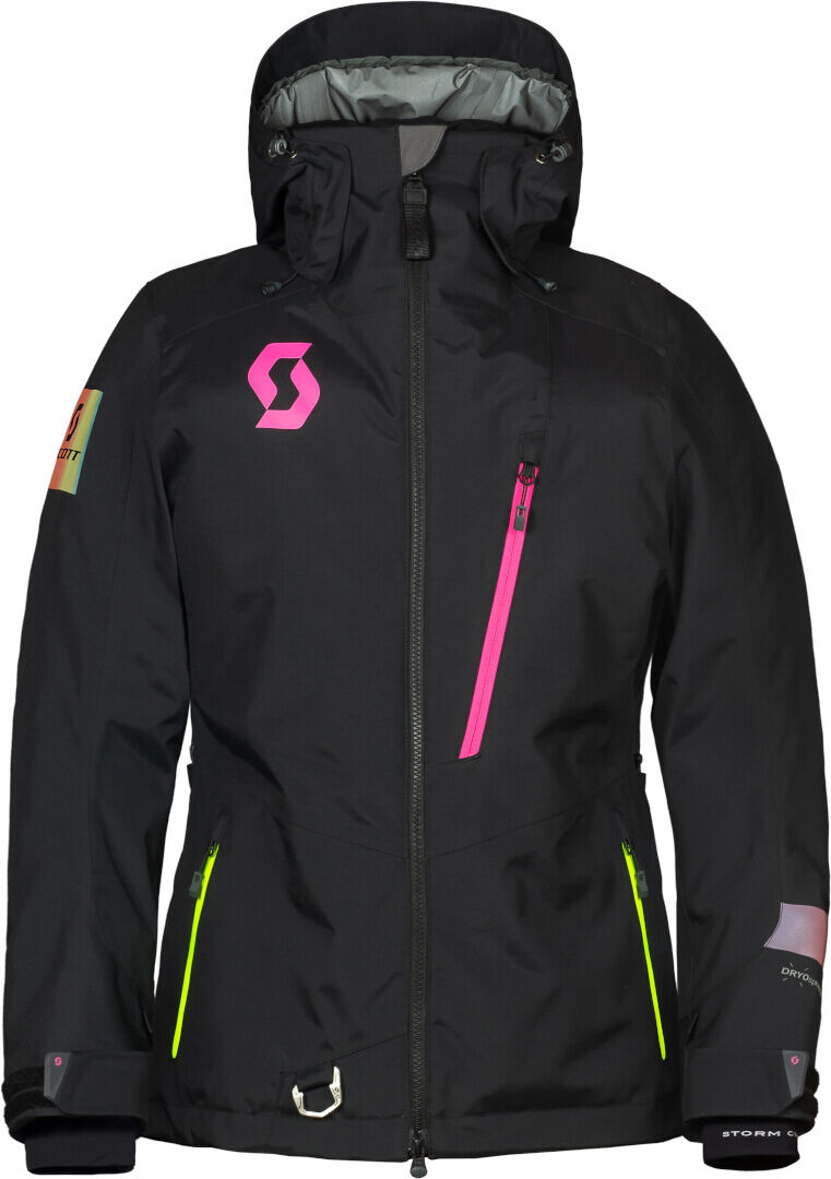 Scott XT Shell Chaqueta para motonieve para damas - Negro Rosa