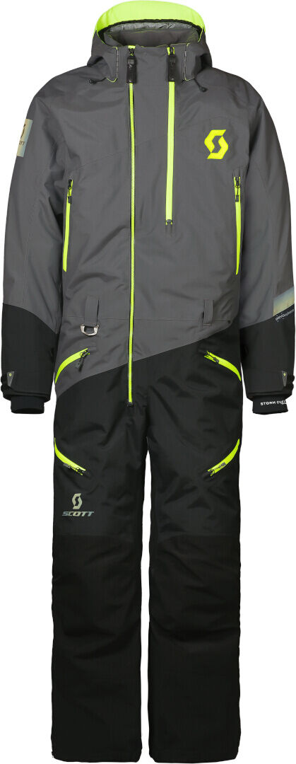 Scott DS-I Dryo 2023 Traje de moto de nieve de una pieza - Verde (3XL)