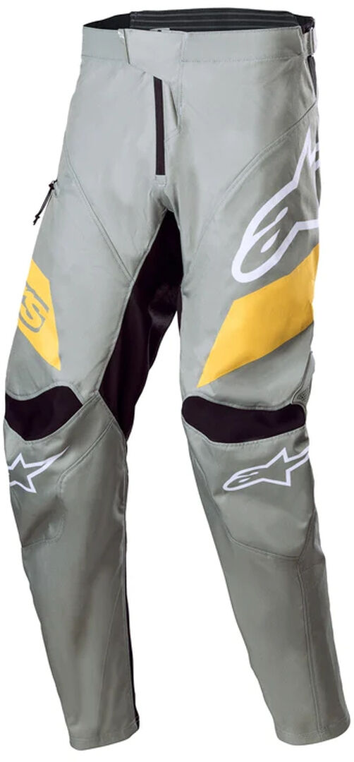 Alpinestars Racer 2023 Pantalones de bicicleta - Gris Amarillo (38)