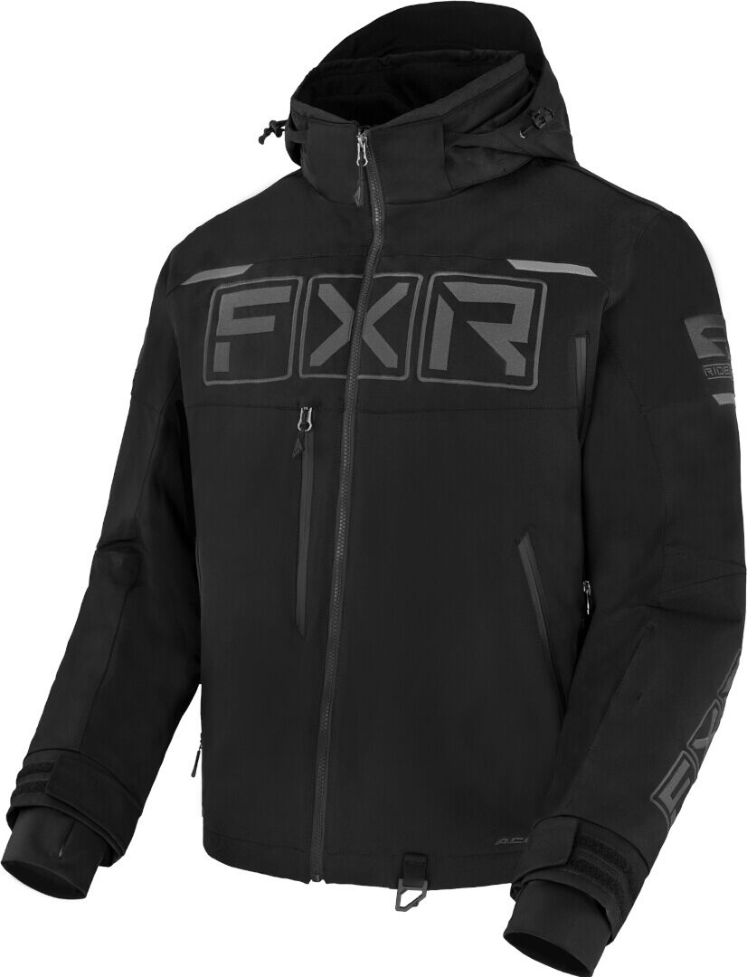 FXR Maverick 2-in-1 Chaqueta para moto de nieve - Negro Gris (S)