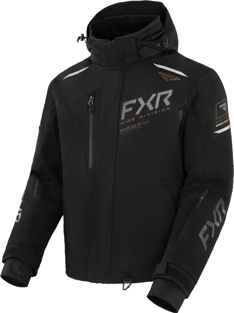 FXR Renegade FX 2-in-1 2023 Chaqueta para moto de nieve - Negro Marrón (XL)