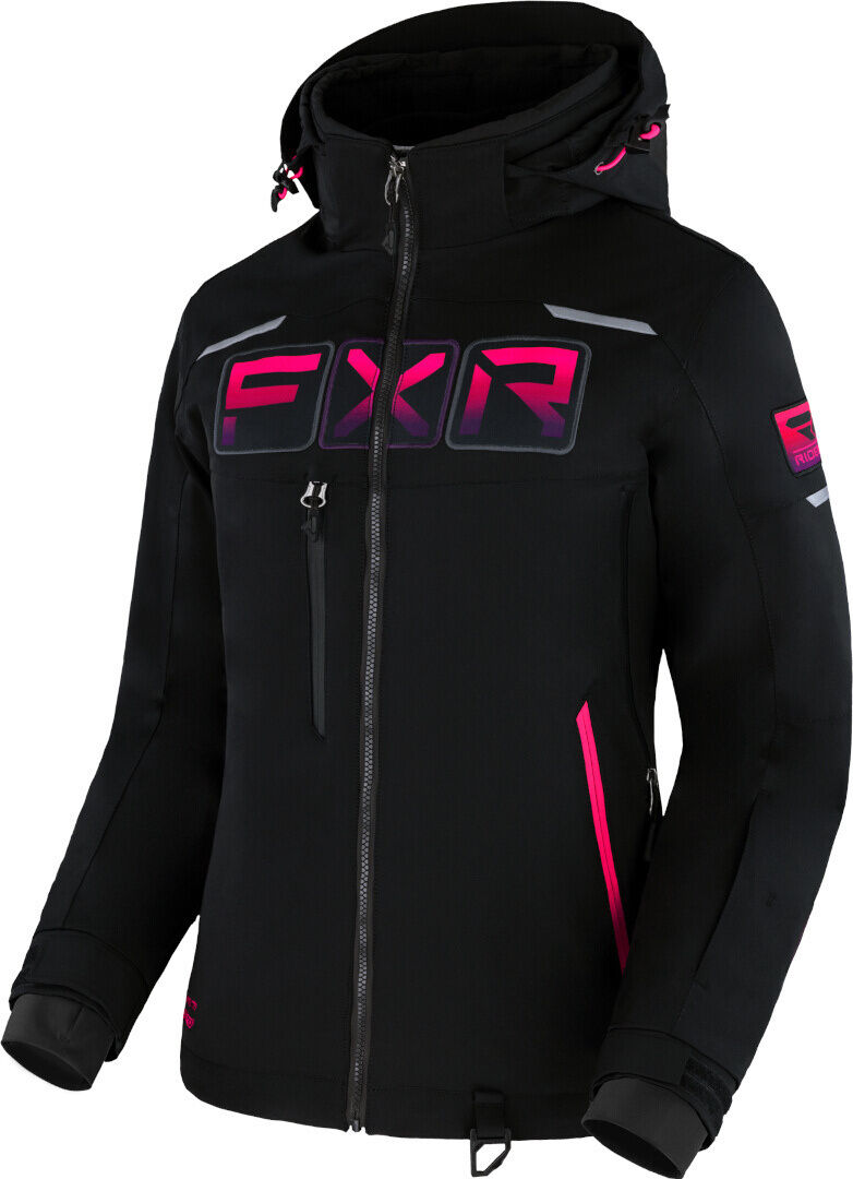 FXR Maverick 2-in-1 Chaqueta para motonieve para damas - Negro Rosa (3XL)