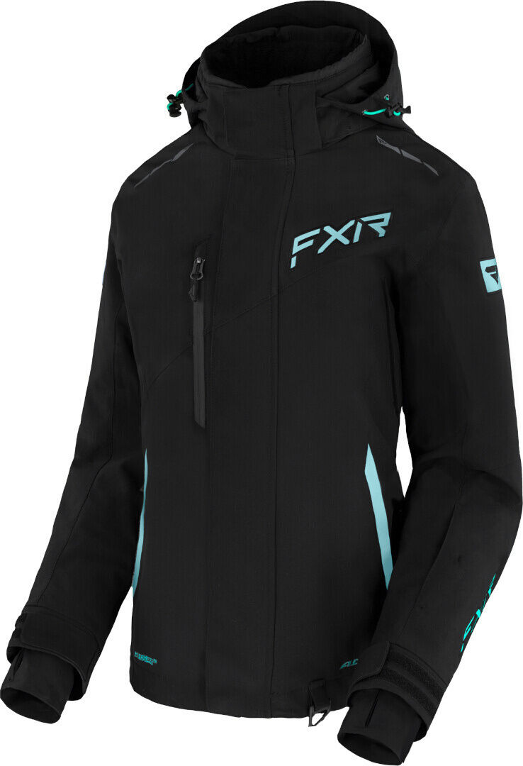 FXR Edge 2-in-1 Chaqueta para motonieve para damas - Negro Verde (M)