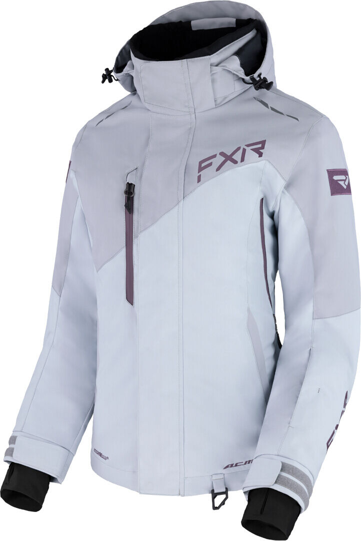 FXR Edge 2-in-1 Chaqueta para motonieve para damas - Negro Gris (3XL)