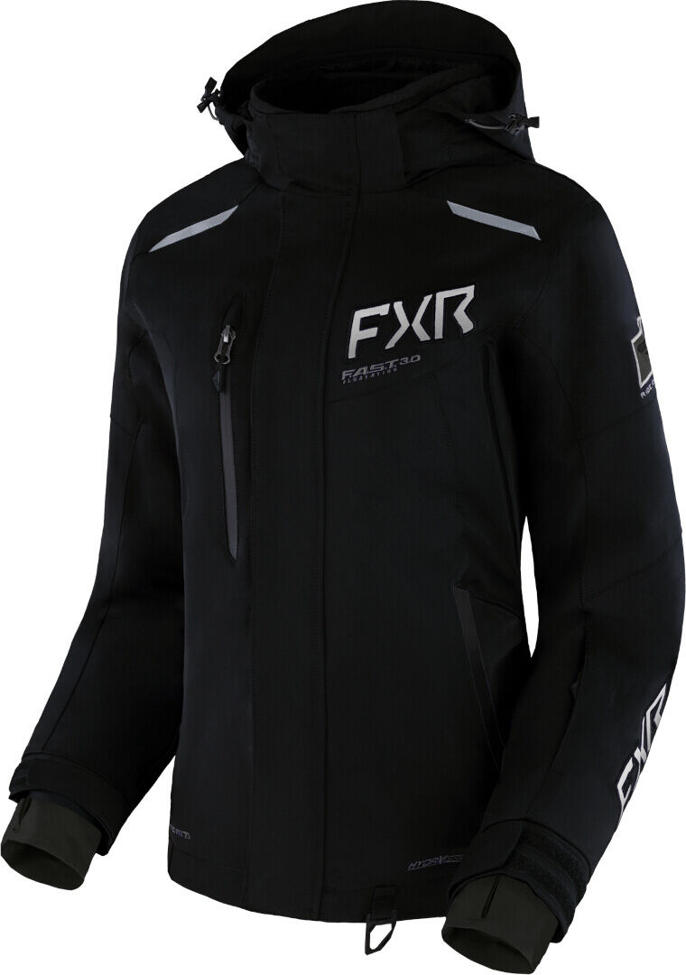 FXR Renegade FX 2-in-1 2023 Chaqueta para motonieve para damas - Negro Gris (3XL)