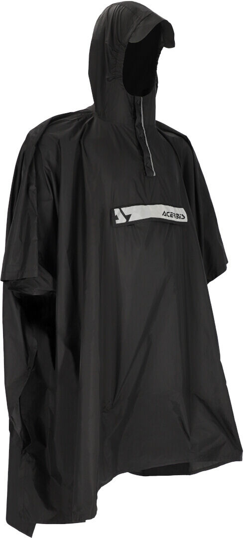 Acerbis Poncho de lluvia - Negro (S M)