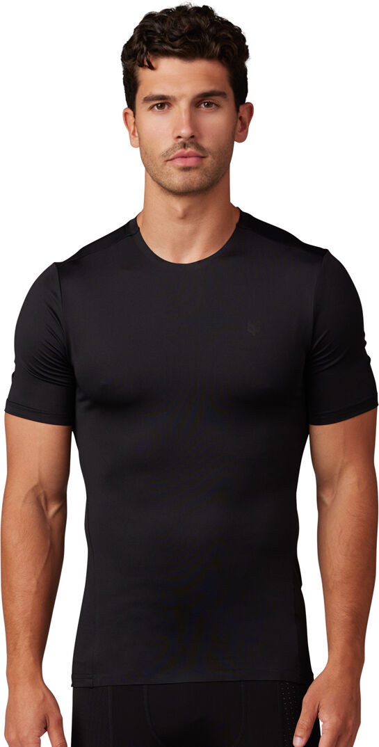 Fox Tecbase Short Baselayer Camisa funcional - Negro (XL)