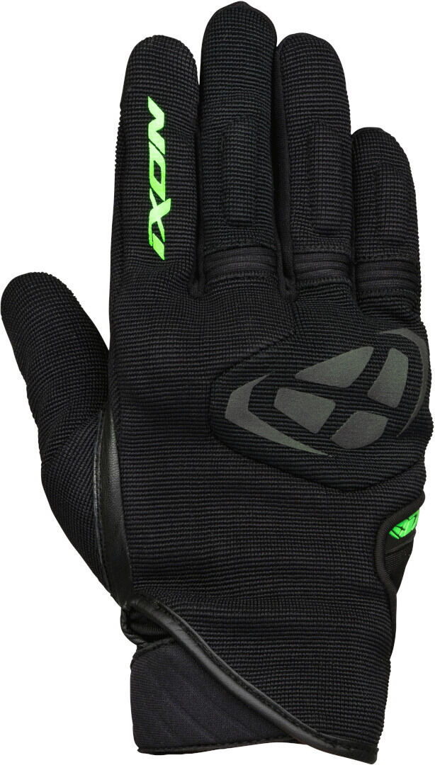 Ixon Mig Guantes de motocicleta - Negro Verde (2XL)