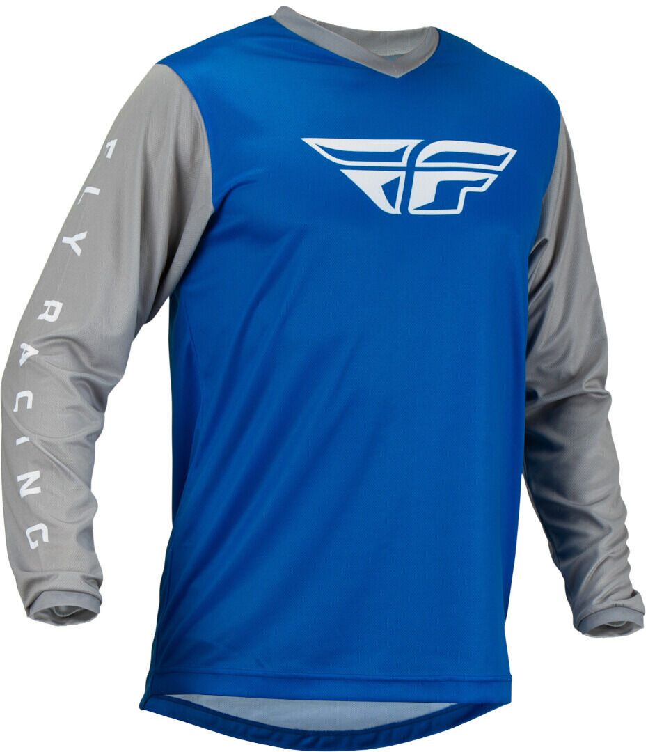 FLY Racing F-16 2023 Maillot de motocross - Gris Azul (3XL)