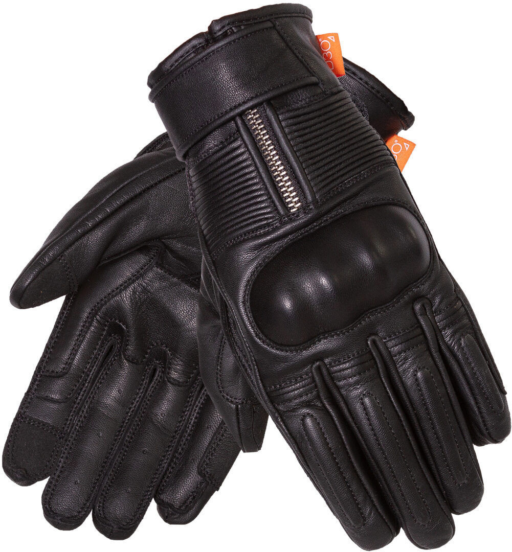 Merlin Glory D3O Heritage Guantes de motocicleta - Negro (M)