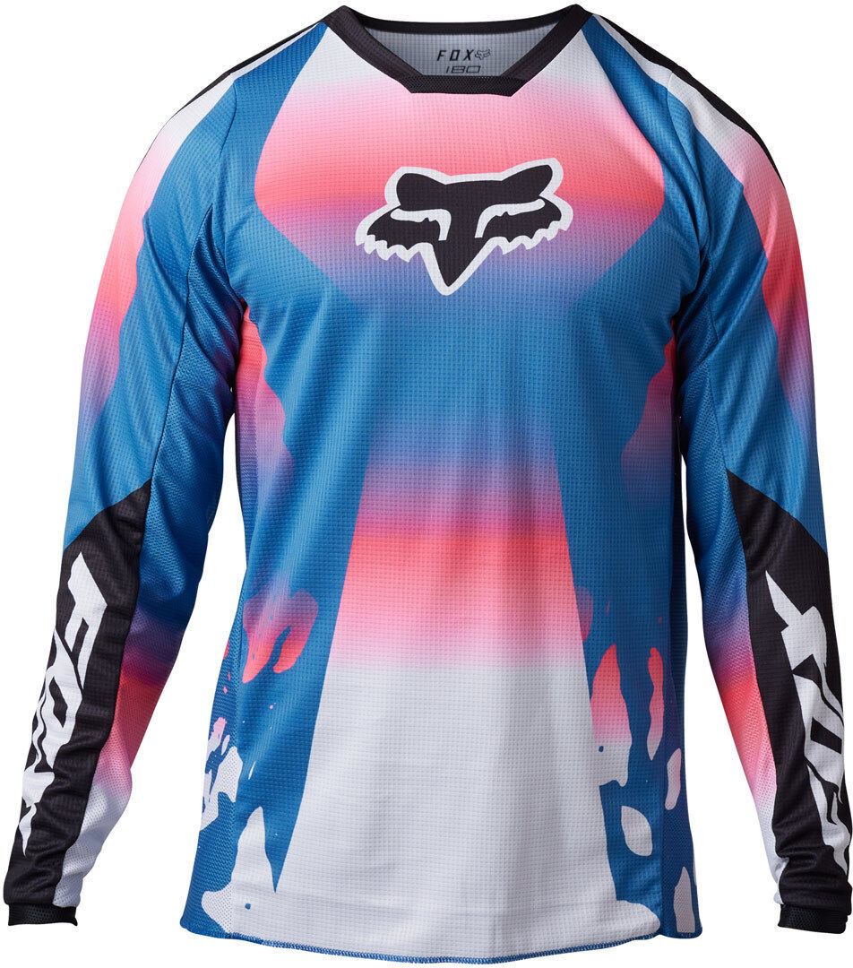 Fox 180 Morphic Maillot de motocross - Azul (XL)