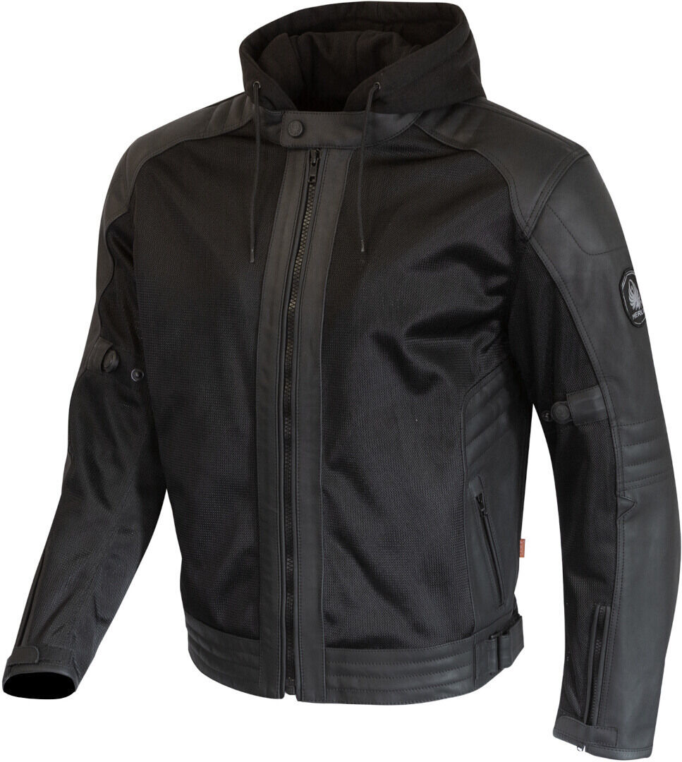 Merlin Rigger D3O Mesh Chaqueta textil de motocicleta - Negro (XL)