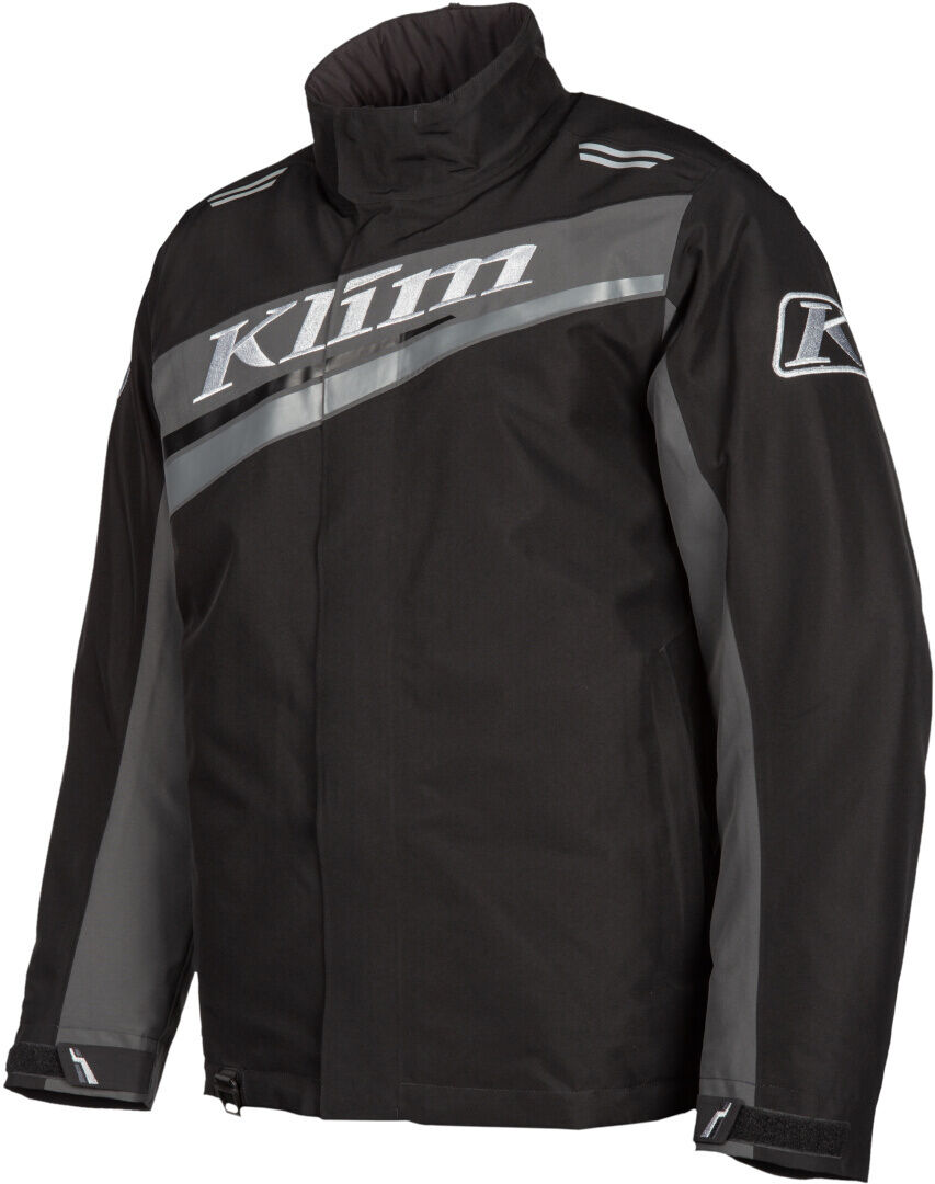 Klim Kaos Chaqueta para moto de nieve - Negro Gris (S)