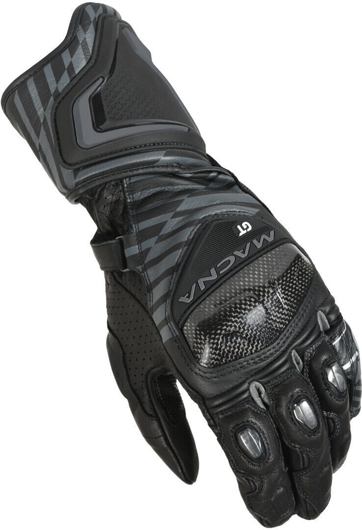 Macna GT Guantes de moto perforados - Negro (XS)