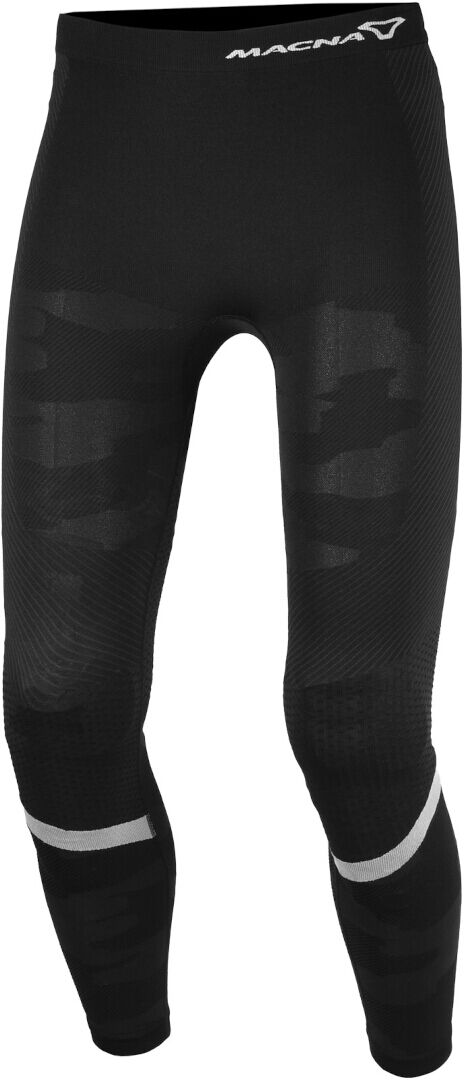 Macna Base Layer Summer Pantalones funcionales - Negro Gris (L XL)