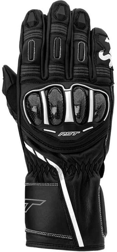 RST S1 Guantes de motocicleta - Negro Blanco (L)