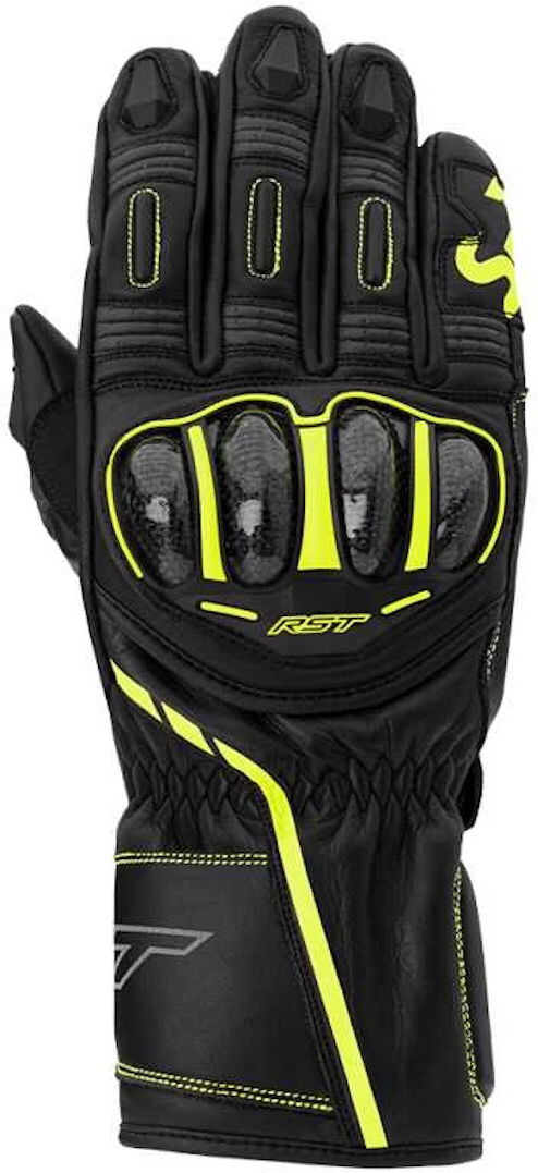 RST S1 Guantes de motocicleta - Negro Amarillo (M)