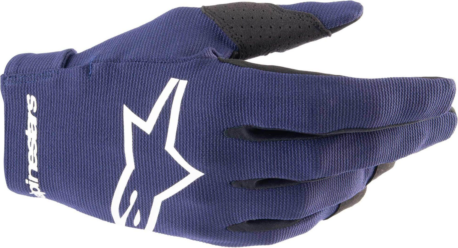 Alpinestars Radar Guantes de motocross - Negro Azul (S)