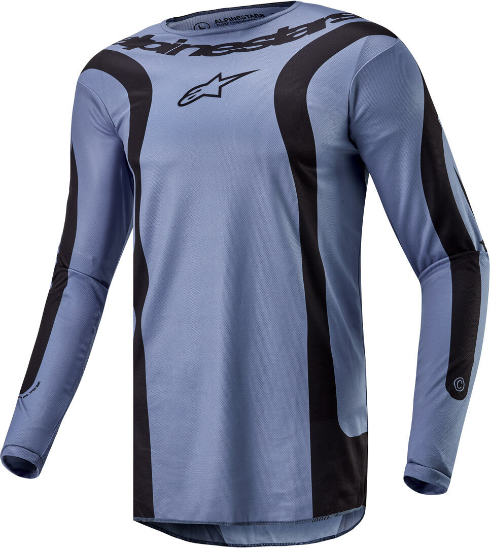 Alpinestars Fluid Lurv Maillot de motocross - Negro Azul