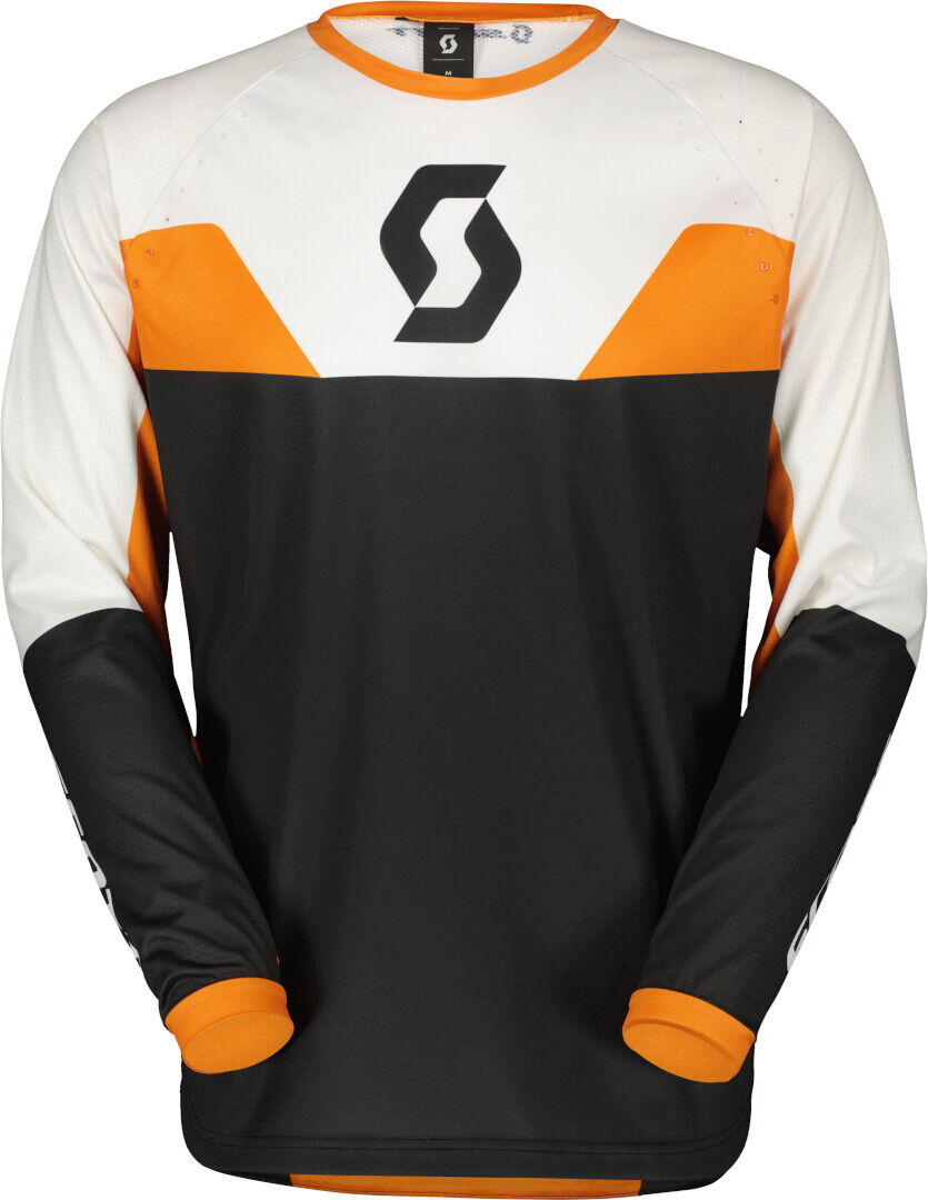 Scott Evo Track Maillot de motocross - Negro Blanco Naranja