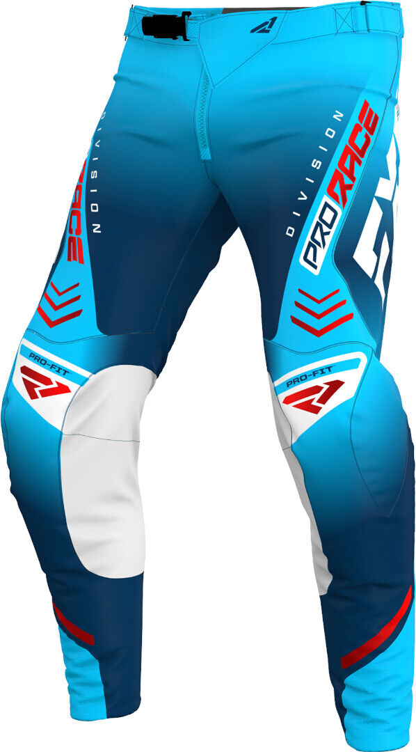 FXR Revo 2024 Youth Pantalones de motocross - Blanco Azul