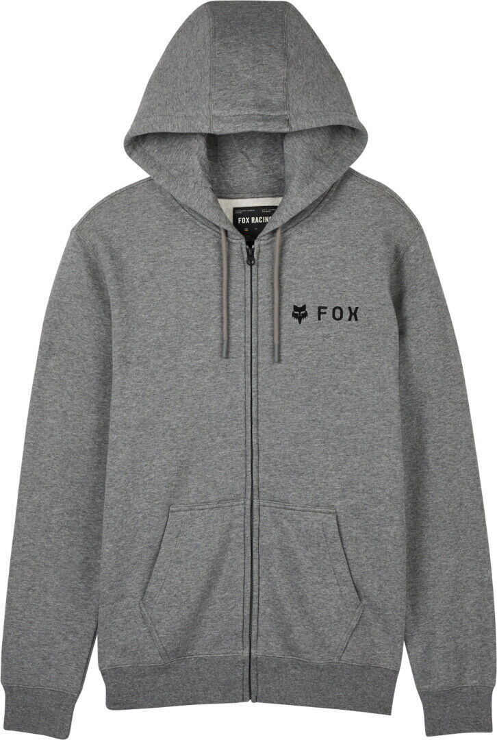 Fox Absolute Sudadera con capucha con cremallera - Gris (L)